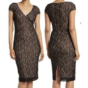 Dress the Population Lace Mini Dress New